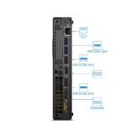 Lenovo Mini PC ThinkStation P330 Tiny, lato posteriore