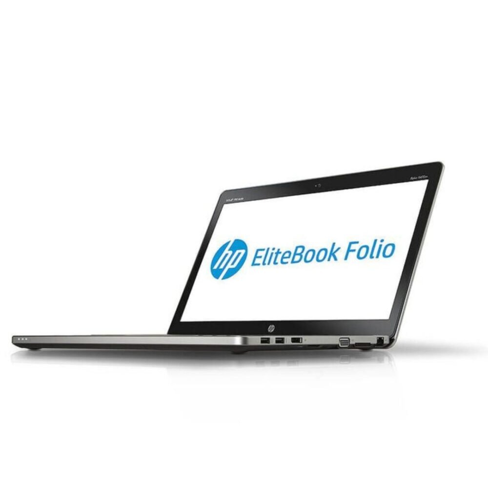 HP EliteBook Folio 9470m, aperto e laterale