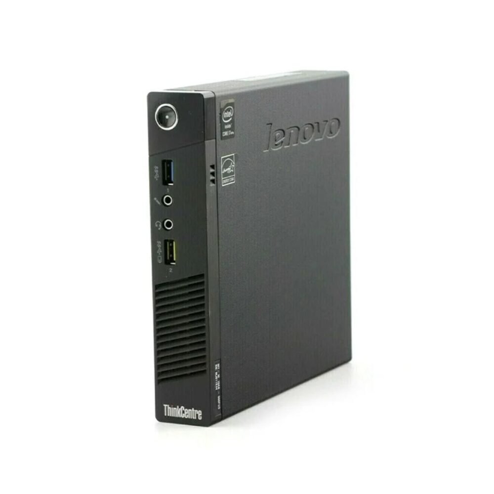 Mini PC Lenovo Tiny M93P, fronte verticalmente