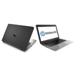 HP EliteBook 820 G1, due immagini del prodotto una visto dal retro e una fronte