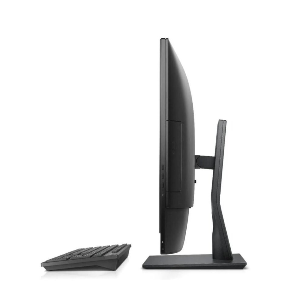 Dell OptiPlex 7450 All-in-One, laterale con tastiera