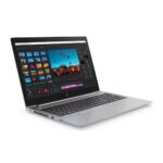 HP Notebook ZBook 15u G5, aperto leggermente di lato