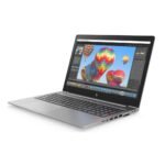 HP Notebook ZBook 15u G5, aperto , lato