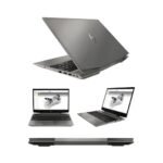 HP Notebook ZBook 15u G5, 4 versioni, aperto, chiuso e laterale