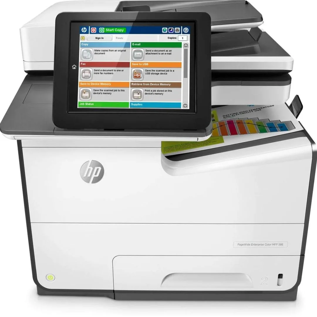 HP PageWide Enterprise Color Flow MFP 586 , principale