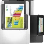 HP PageWide Enterprise Color Flow MFP 586, sopra