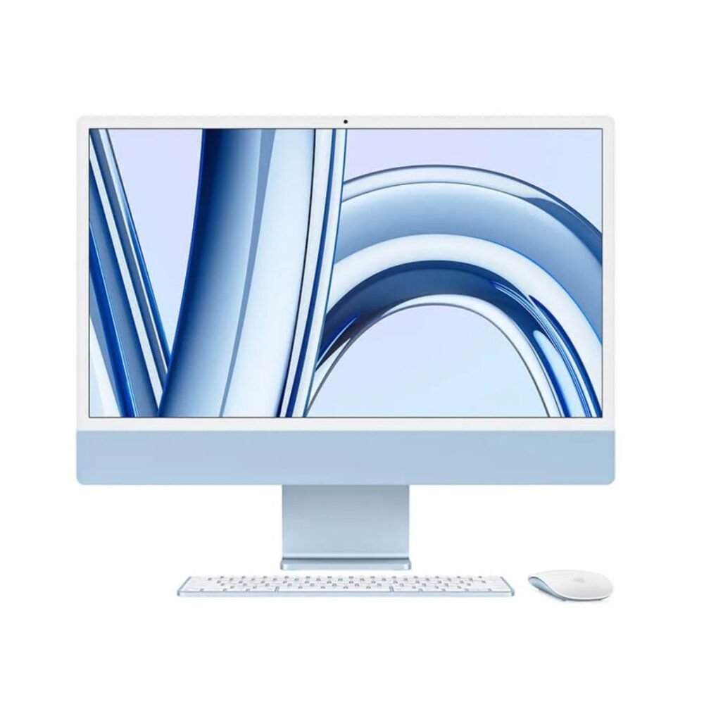 Apple iMac 24'' Blu, con tastiera e mouse