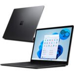 Microsoft Surface Laptop 3 con processore Intel i7-1065G, schermo touchscreen, colore nero