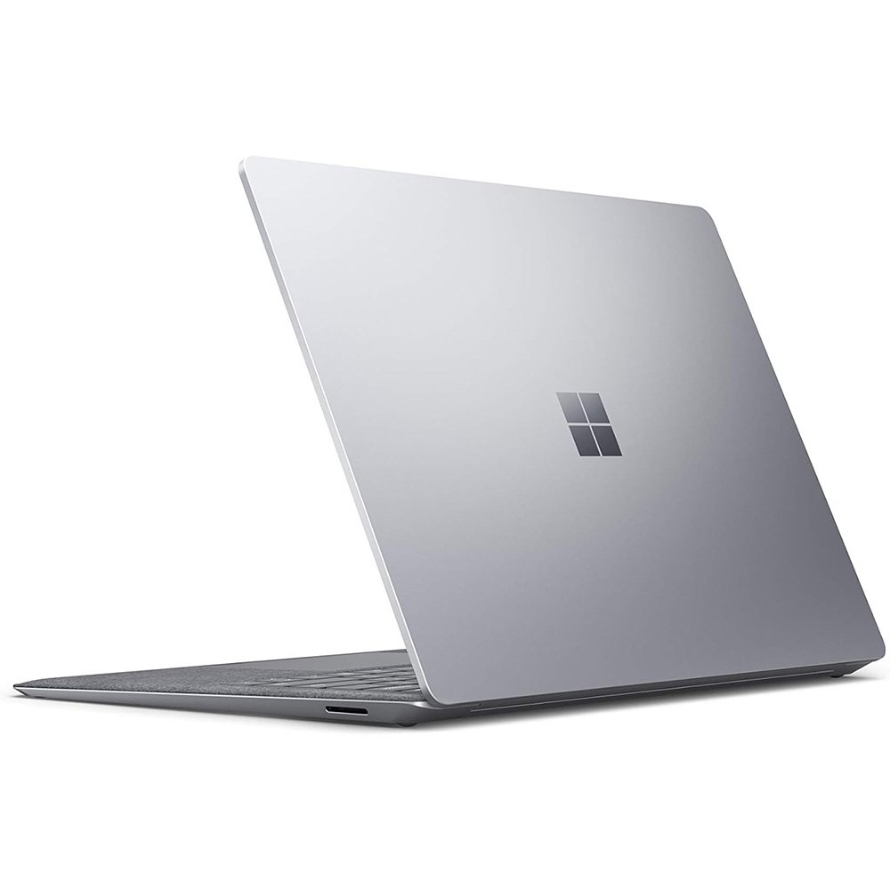 microsoft surface laptop4 touchscreen grey lato dietro