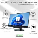 Lenovo All-In-One Intel i5-8400T touchscreen con icone specifiche