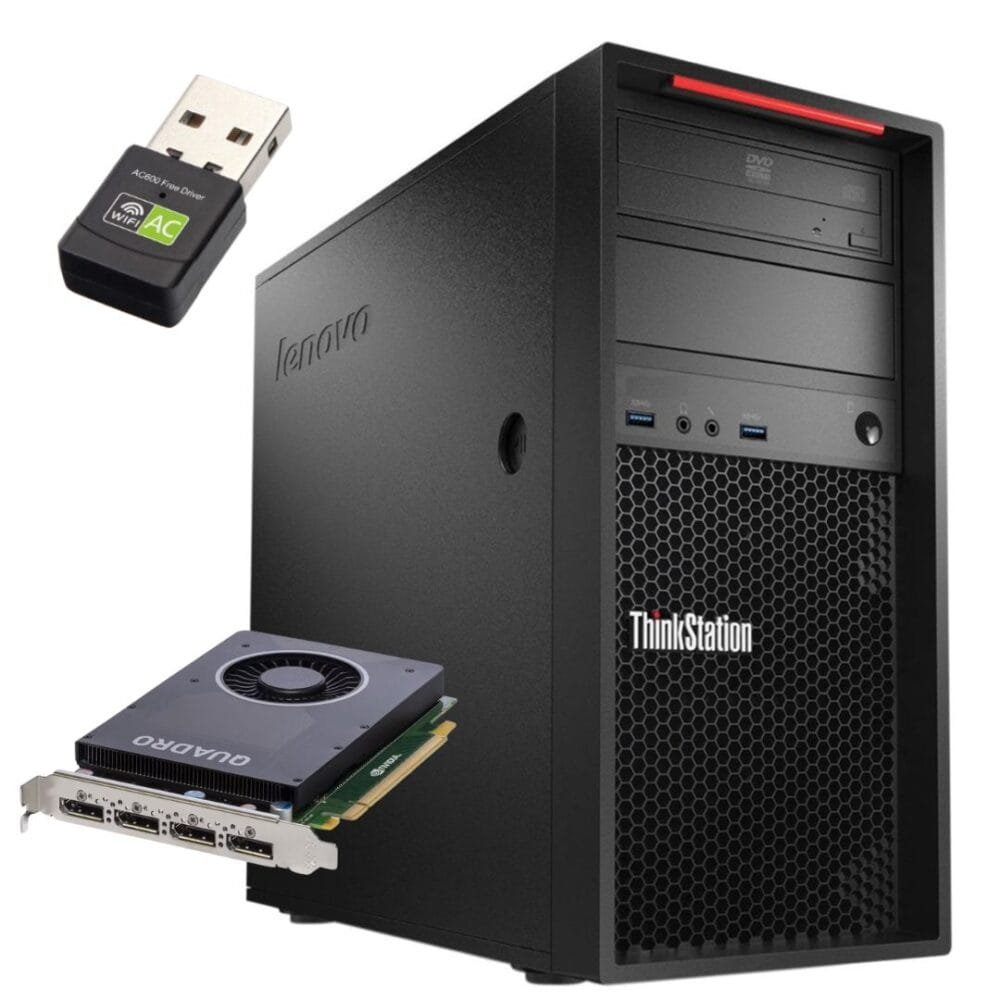 Lenovo P300 Tower Intel I7, wifi key, , nvidia m2000