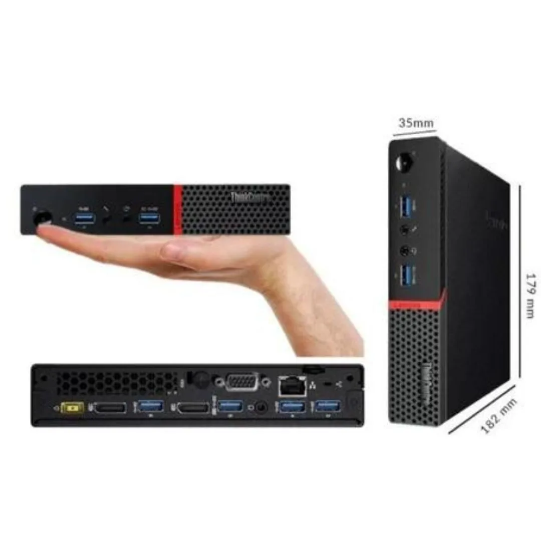 Mini PC Lenovo ThinkCentre M75q Tiny Ryzen 5, dimensioni