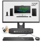 Mini PC HP 600 G2 G3900T con Monitor