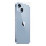 Apple iPhone 14 128GB Blu, retro leggermente girato da un lato in verticale