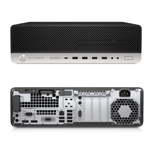 HP EliteDesk 800 G3 SFF, fronte retro