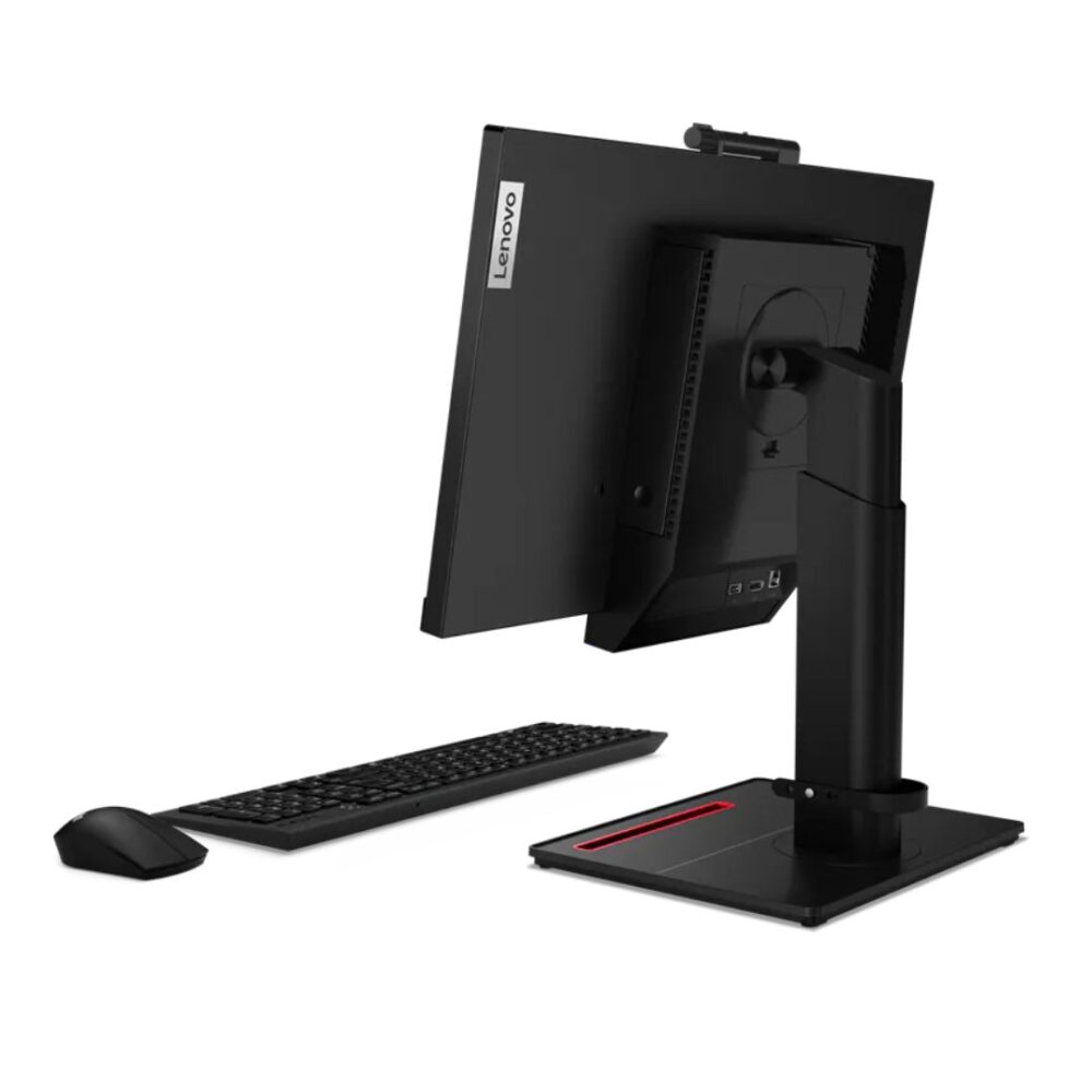 TIO22 Lenovo ThinkCentre All-In-One, retro con mouse e tastiera wireless