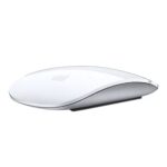 Mouse Apple A1296 Bianco, poggiato su un piano