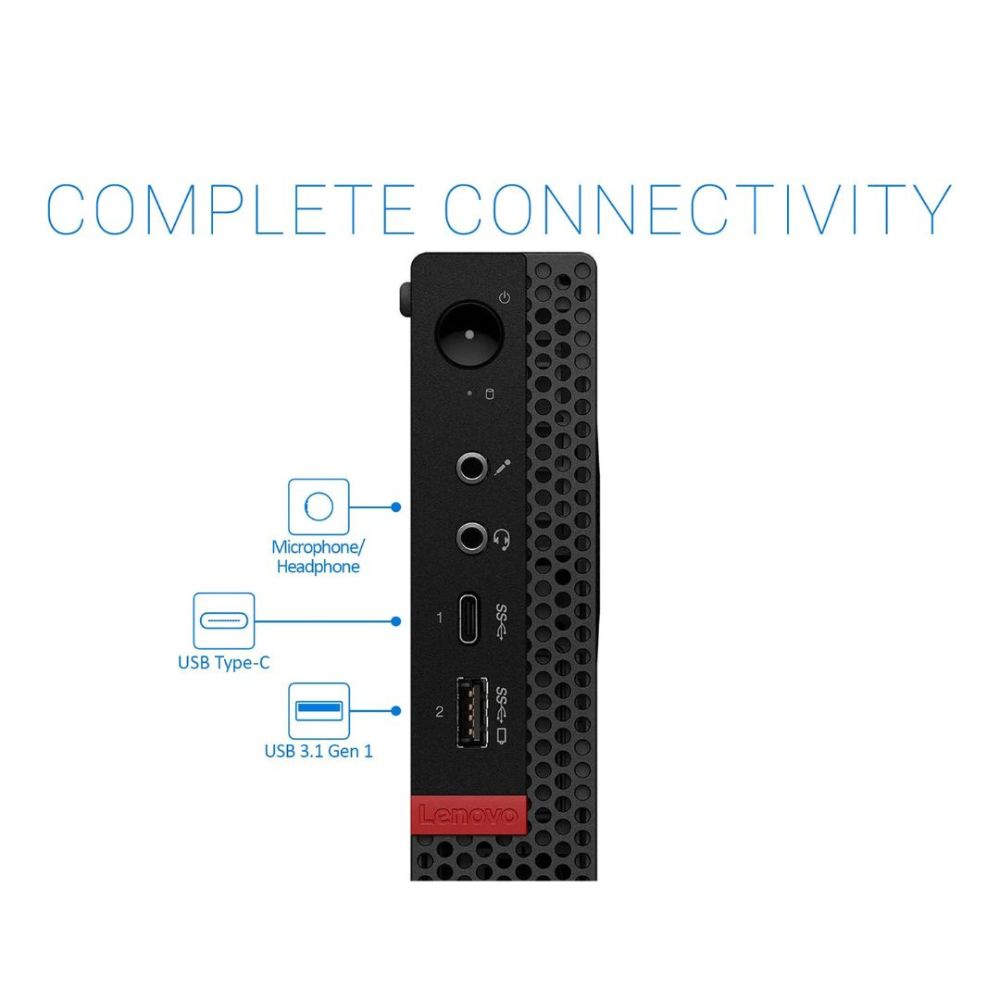 postazione completa Tiny P330, solo pc fronte con specifiche
