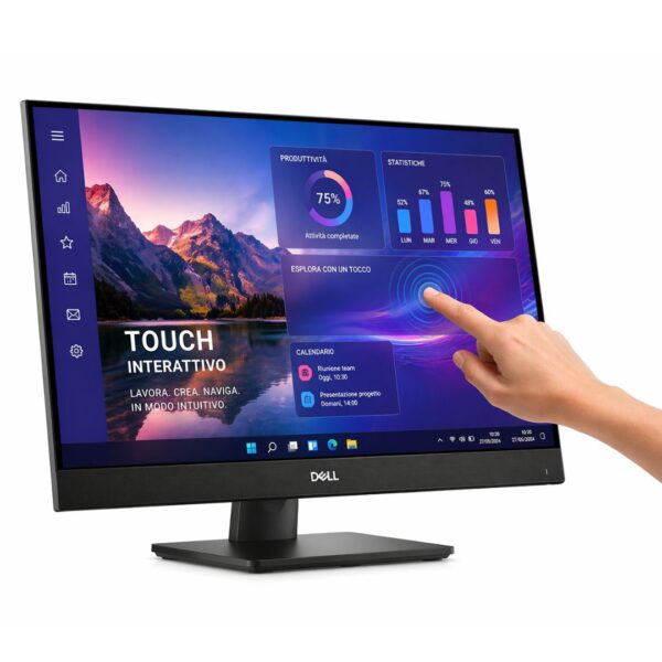 Dell OptiPlex 7470 All in One Touch Frontale